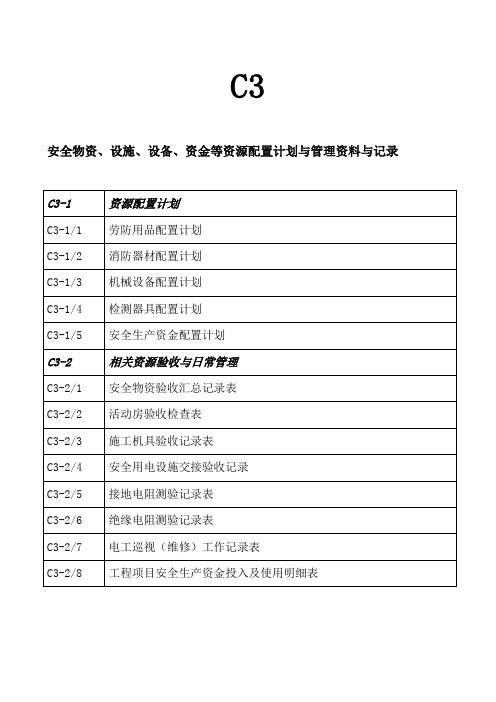 安全资料C3