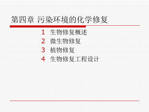 第4章-环境污染的生物修复