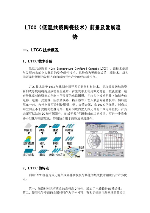 LTCC产业背景资料