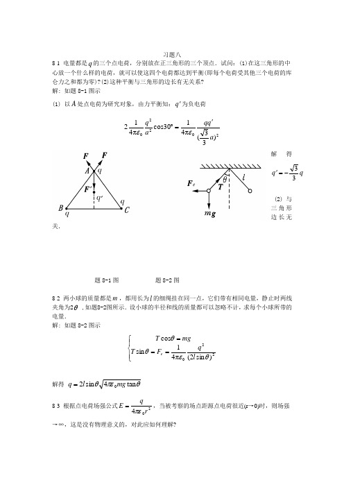 大学物理学第三版下册课后答案