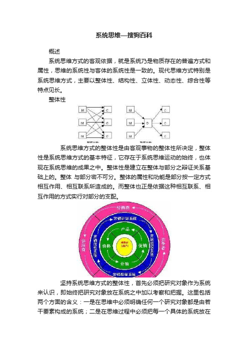 系统思维—搜狗百科