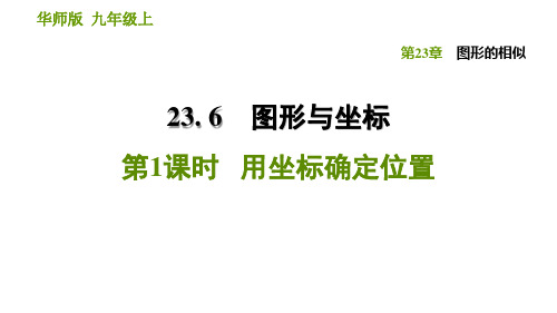 23.6.1 用坐标确定位置
