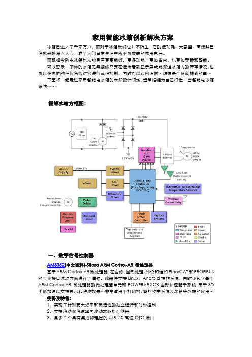 家用智能冰箱创新解决方案