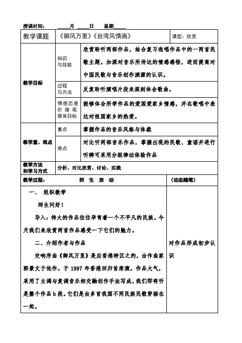 3台湾风情画、御风万里