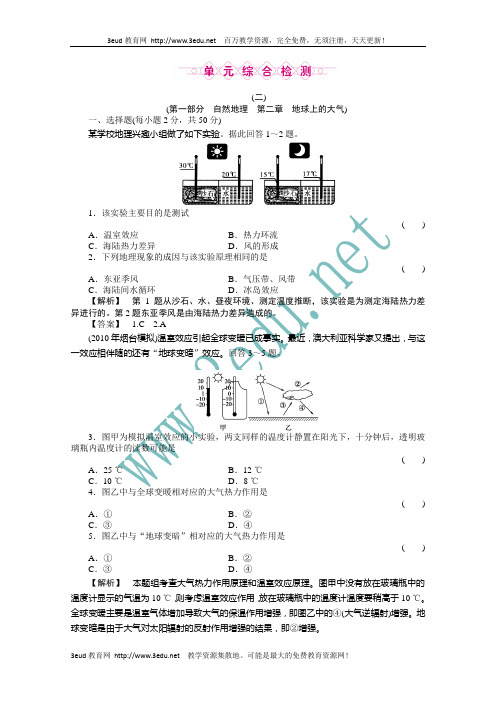 2011届高考地理专题复习检测15