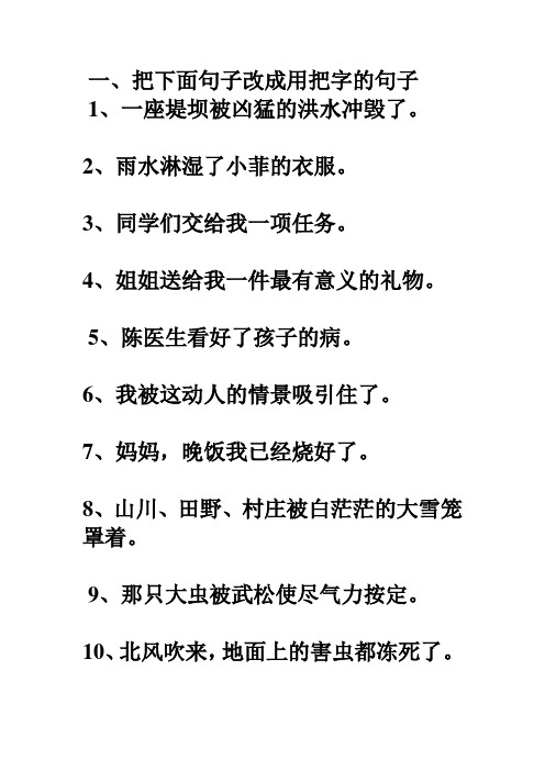 把字句