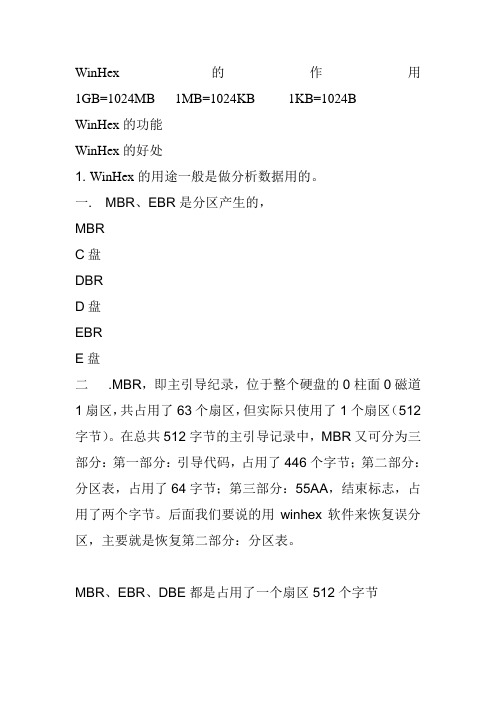 WinHex的讲