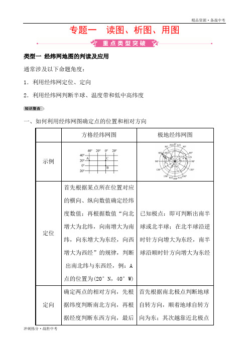 【冲刺】山东省济南市2021年地理中考第二轮复习专题训练：专题一(人教版) 含答案 