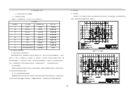 人工挖孔桩施工方案参考