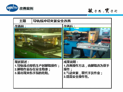 工厂改善报告汇总PPT课件