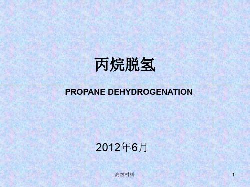 丙烷脱氢(PDH)介绍PPT(格式整齐)