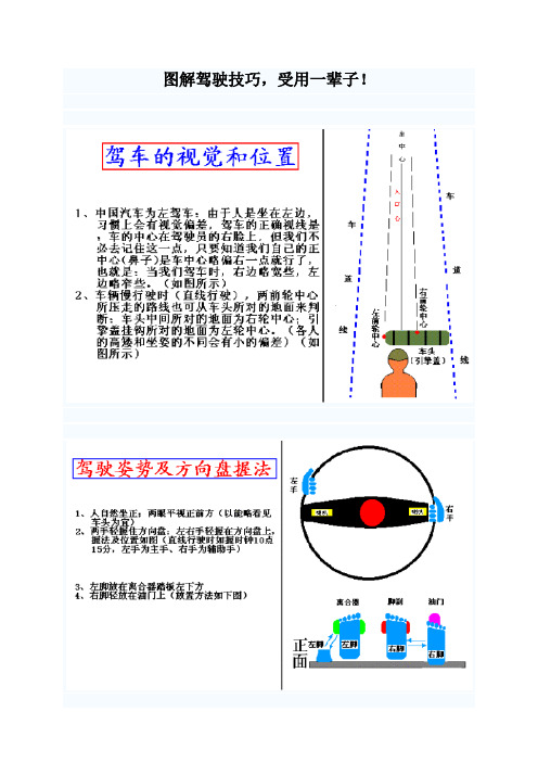 图解小车驾驶技术