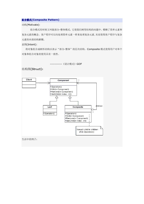 组合模式