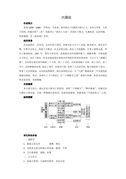 学案3：第20课 六国论