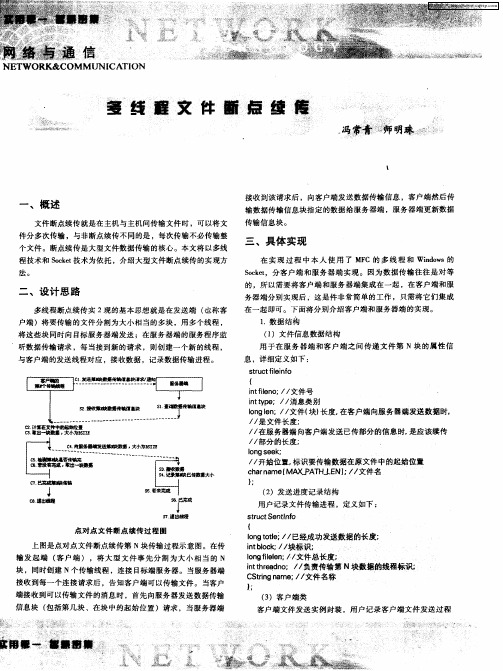 多线程文件断点续传