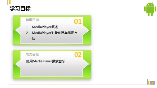 使用MediaPlayer播放音频