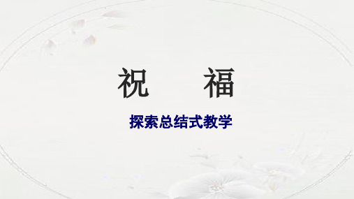 《祝福》ppt课件 