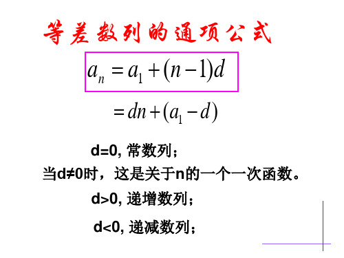 等差数列复习