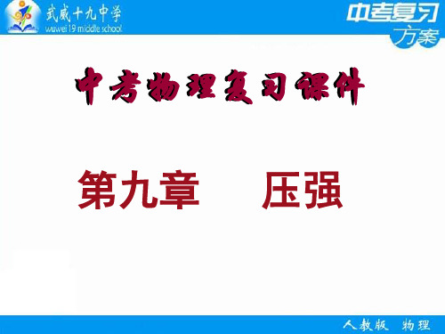 第九章 压强