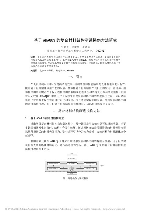 基于ABAQUS的复合材料结构渐进损伤方法研究_丁京龙