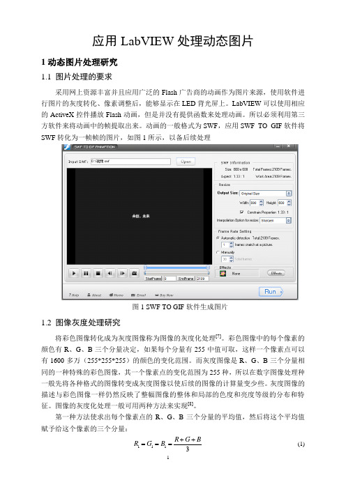 应用LabVIEW处理动态图片