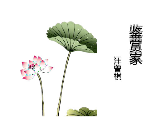 汪曾祺《鉴赏家》