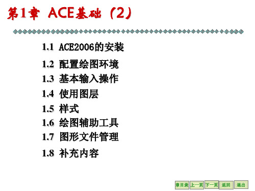 第1章 ACE基础知识