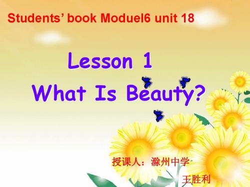 M6U18_Lesson_1_What_Is_Beauty