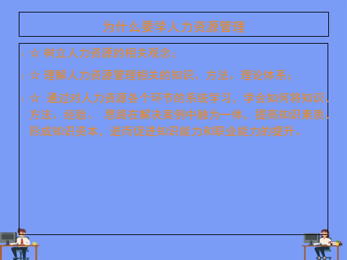 人力资源管理(课件)完美版PPT