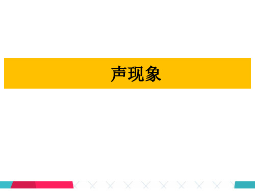 广东省物理中考专题复习   声现象课件