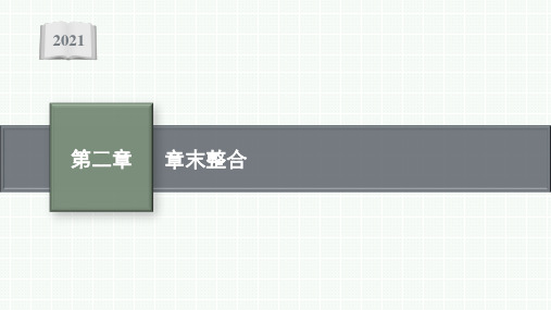 新教材人教A版第二章一元二次函数方程和不等式章末整合课件(29张)