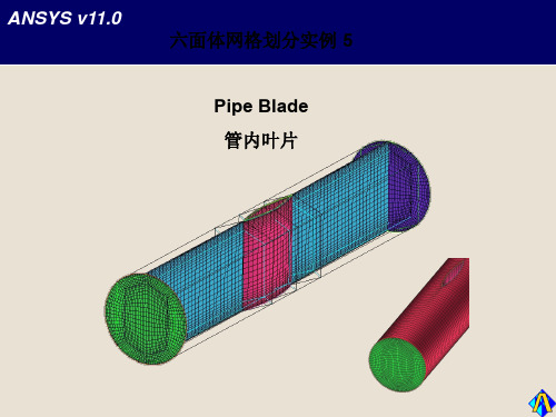 ANSYS ICEM CFD从入门到精通三维模型结构网格划分管内叶片模型详解