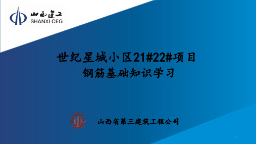 钢筋基础学习 (课堂PPT)