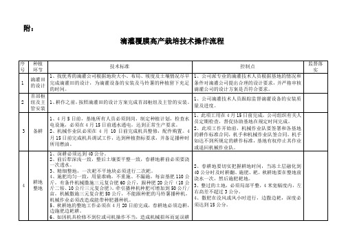 滴灌基地马铃薯种植流程