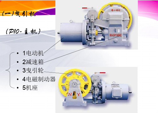 电梯部件工作原理及电气图解)