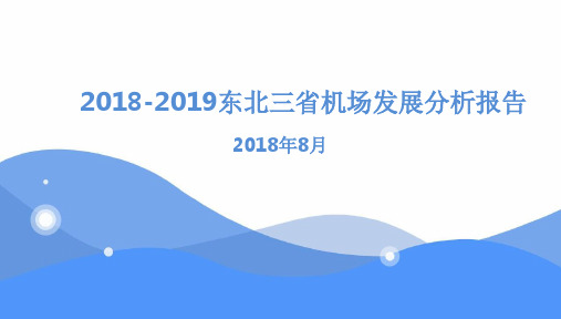 2018-2019东北三省机场发展分析报告