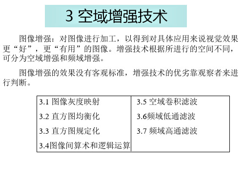 3空域增强技术