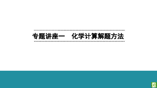 2020版化学浙江学考大一轮考点精讲复习 化学计算解题方法 (2)