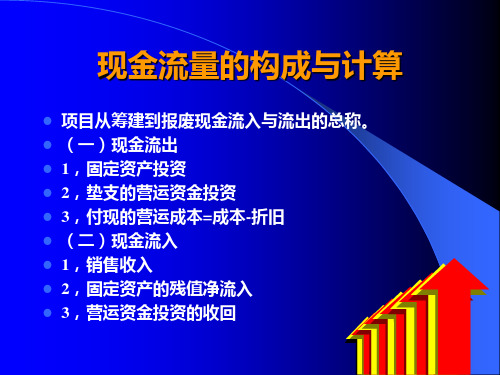 现金流量的构成与计算PPT课件