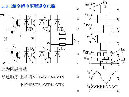 53三相全桥电压型逆变电路