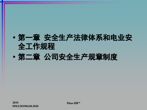 中电投新人安全培训班课件精品文档40页