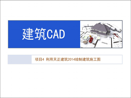 建筑CAD天正2014课件