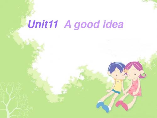 牛津英语3B Unit11 A good idea第一课时免费课件优秀版