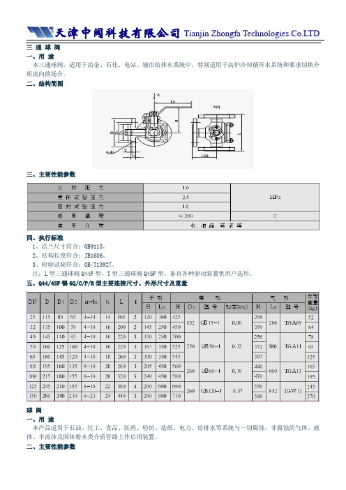 中阀科技-球阀