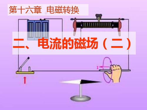 初中物理《电流的磁场》(共24张)ppt7