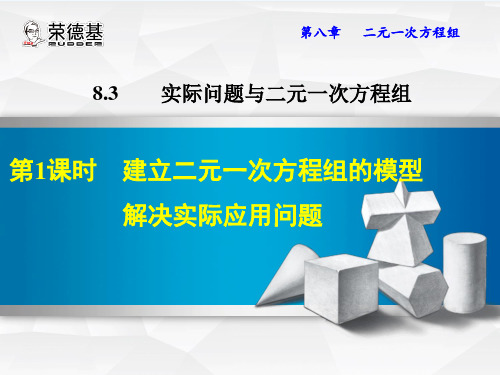 数学人教版七年级下册二元一次方程解决实际问题