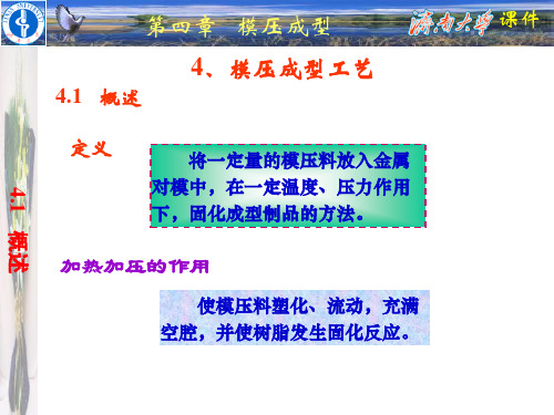 模压成型工艺 