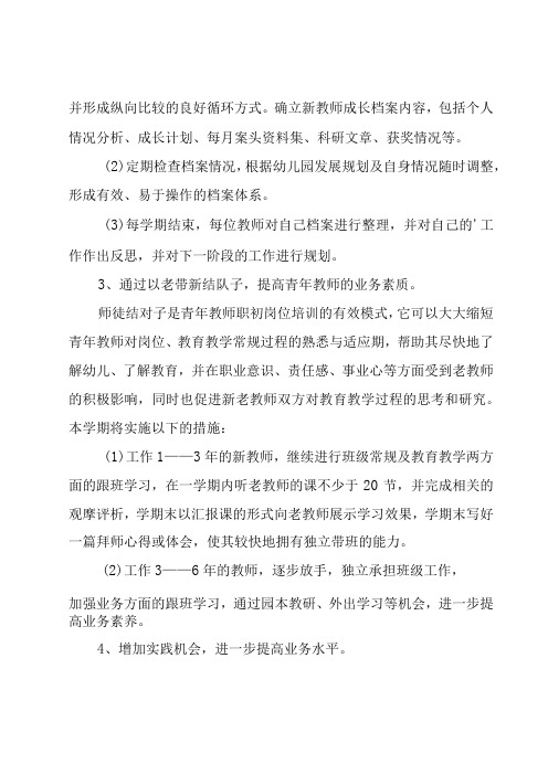 指导青年教师小学的工作计划范文(15篇)