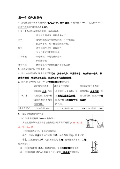 第一节 空气和氧气