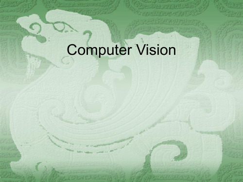 Computer-Vision计算机视觉英文ppt